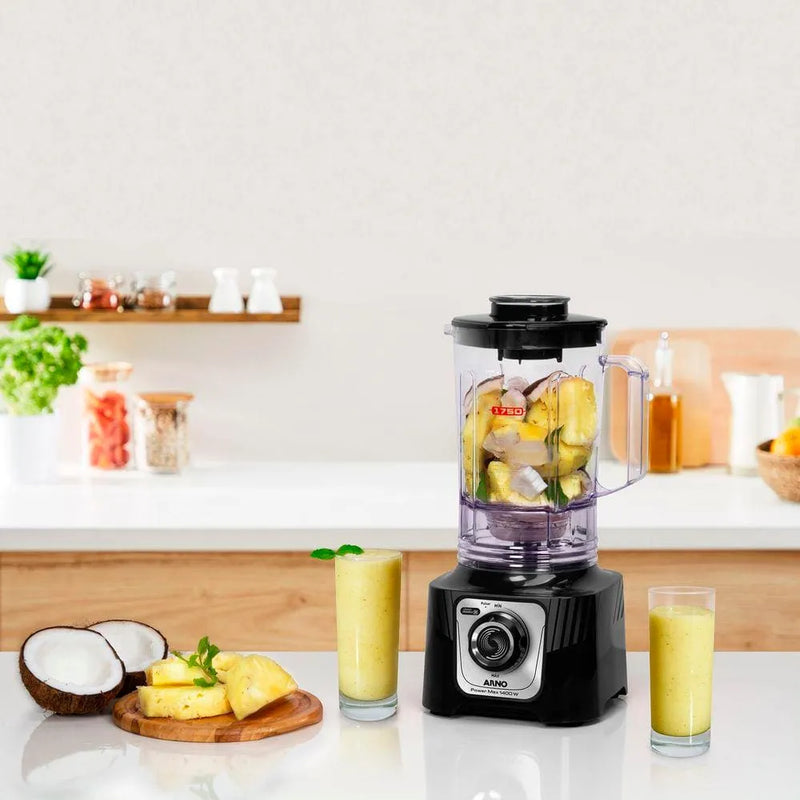 Liquidificador Arno Power Max LN65 Comfort Control 15 Velocidades 1400W - Preto 220V