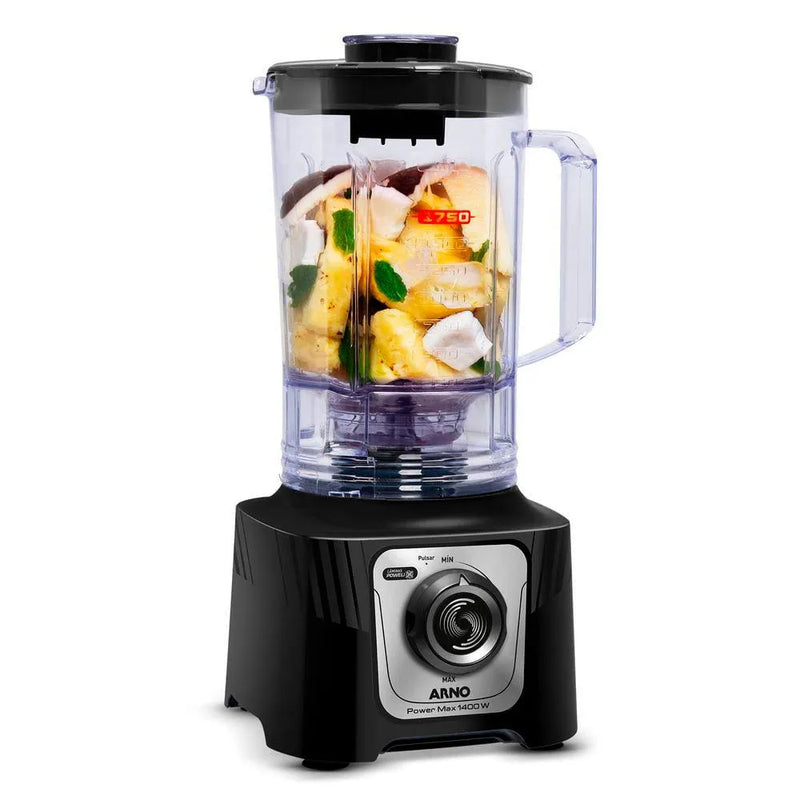 Liquidificador Arno Power Max LN65 Comfort Control 15 Velocidades 1400W - Preto 220V