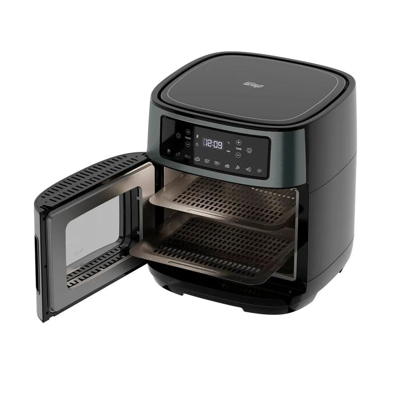 Fritadeira Elétrica Sem Óleo Air Fryer WAP Oven WAOD2 12L – Black Inox 110V