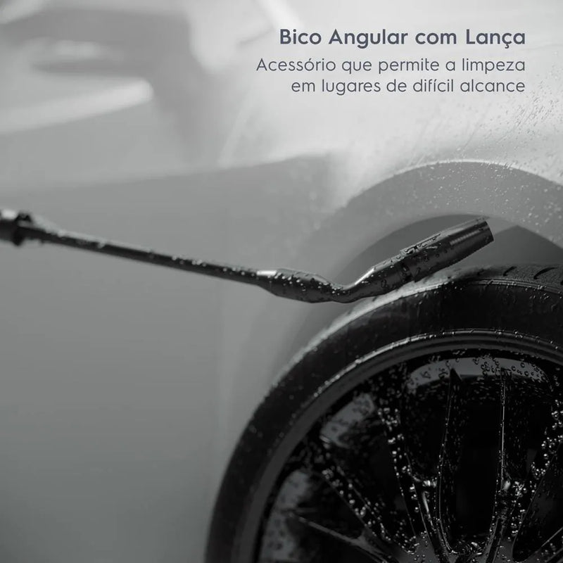 Lavadora de Alta Pressão Electrolux PowerWash 1400W com 1800PSI, Alça Retrátil, Engate Rápido, Bico Vario, Stop Total e Aplicador de Detergente 220V