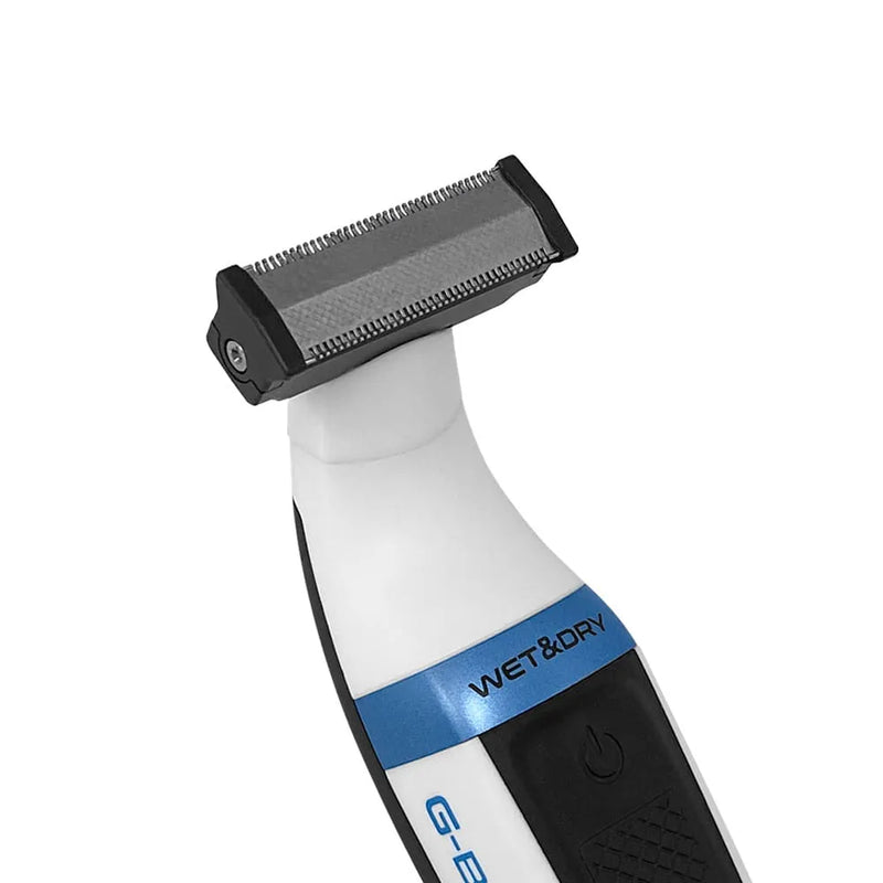Aparador de Pelos Gama G Blade GCX623 Bivolt com Carregamento USB e Função Wet & Dry – Branco e Azul
