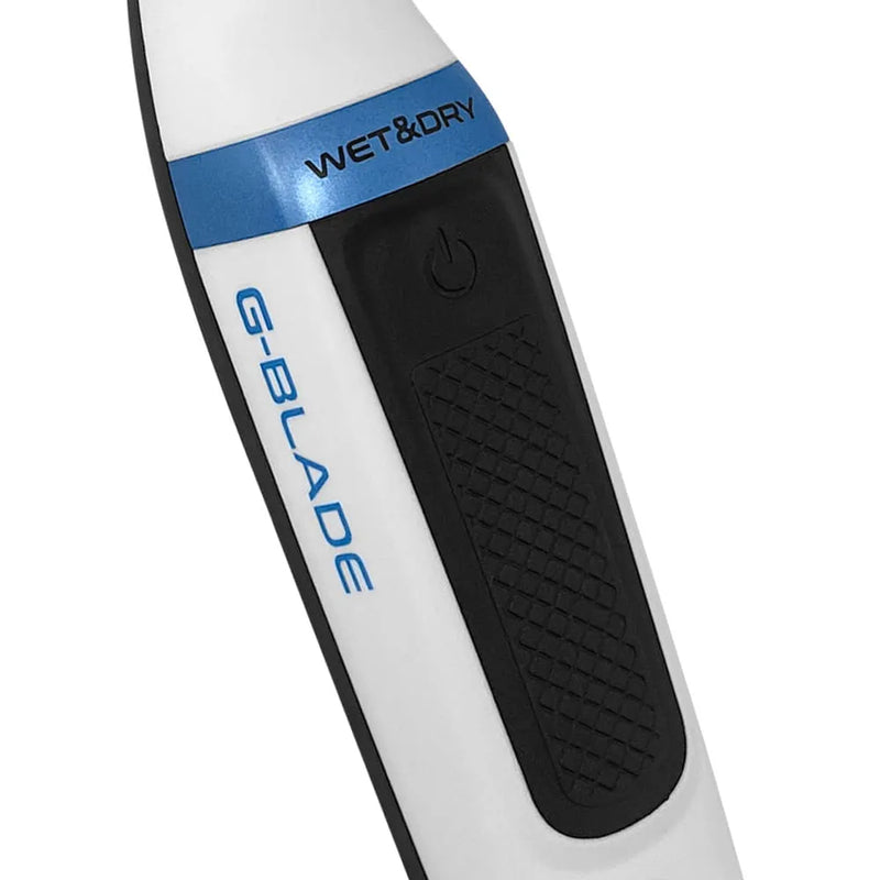 Aparador de Pelos Gama G Blade GCX623 Bivolt com Carregamento USB e Função Wet & Dry – Branco e Azul