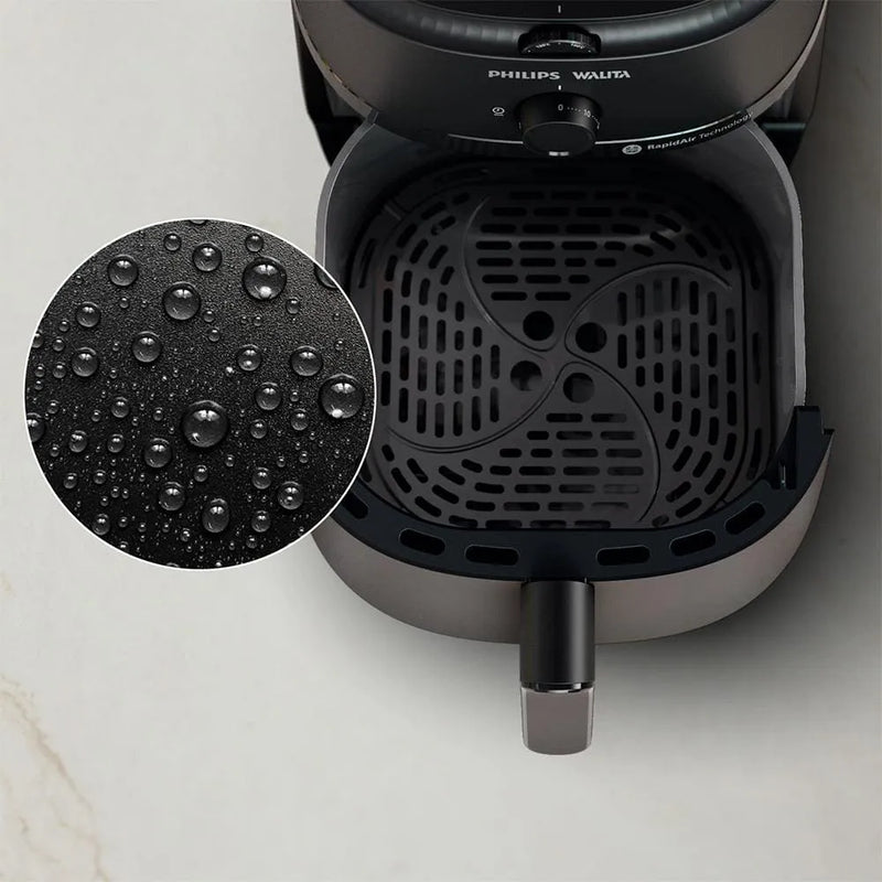 Fritadeira Elétrica Air Fryer Philips Walita Série 1000 XL NA130 Sem Óleo 1700W 6,2L – Preta 220V