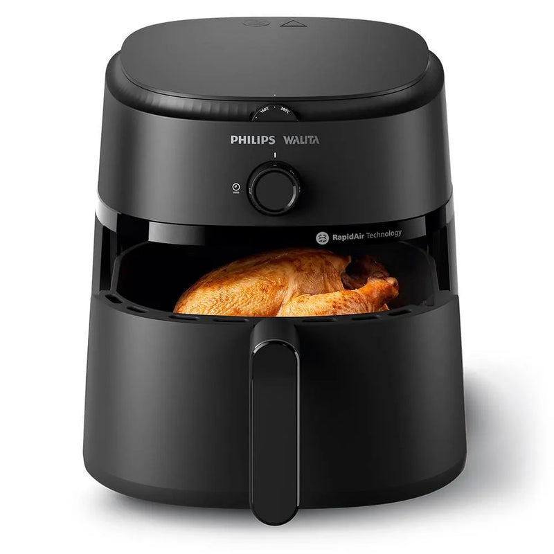 Fritadeira Elétrica Air Fryer Philips Walita Série 1000 XL NA130 Sem Óleo 1700W 6,2L – Preta 220V