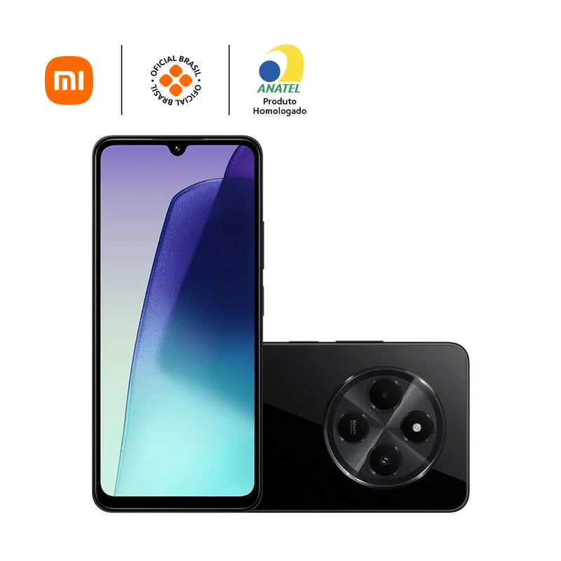 Smartphone Xiaomi Redmi 14C Preto 256GB+4GB Ram