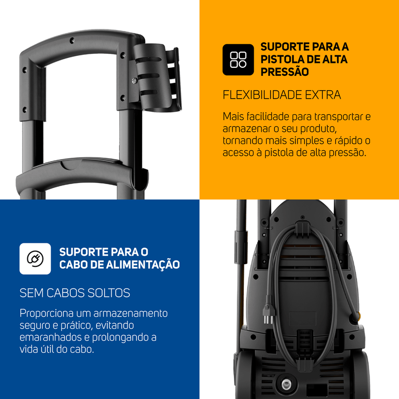 Desobstruidora de Alta Pressão 1700W 1800PSI WAP Bravo Ultra 2550