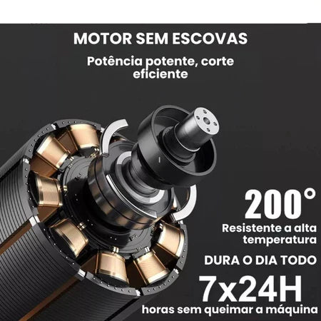 Esmerilhadeira 2 Bateria 48v Lixadeira Angular 4 polegadas Brushless 750W 2bateria De Lítio 10 lâminas de serra lixadeira bateria